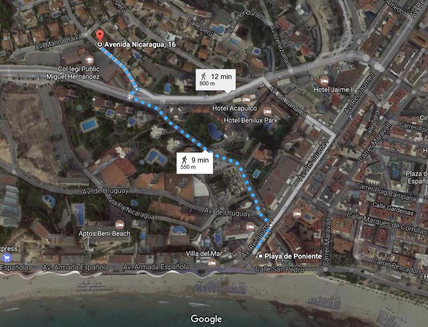 Villa Ana Apartments Benidorm Zewnętrze zdjęcie